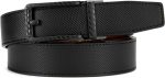 CHAOREN Click Belt for men - Mens Leather Belt 1 3/8" for Dress and Casual - Micro Adjustable Belt Fit Everywhere - Image 4